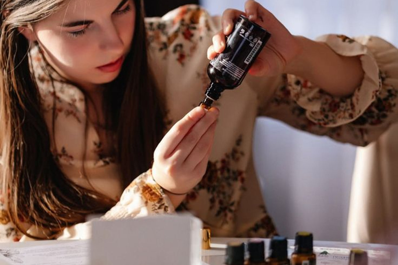 Blending a perfume at a workshop (KraftStories)